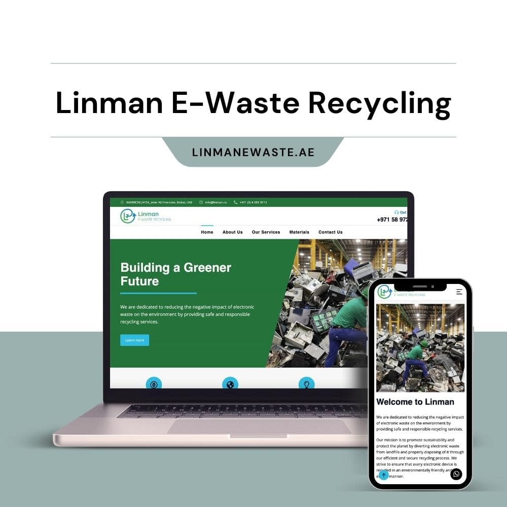 Linman E-waste Website Design